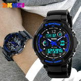 S Shock Men Sports Watches Digital Analog Alarm Military Digital-Watch