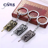 3 Colors 3D World of Tanks Key chain Metal Key Rings