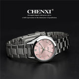 5 Fashion colors Luxury Women's Casual watches waterproof  fashion Dress Rhinestone watch