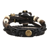 Antique Leather Vintage Wrist Watch Butterfly Pendant Synthetic Leather Strap dress Bracelet Watch