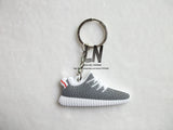 Cute Silicone Yeezy 350 Boost Key Chain Sneaker Keychain Kids Key Holder