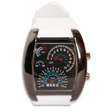 Digital LED Back light Military Wrist Watch Wristwatch Sports Meter Dial Watches For Men