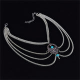 Hot Summer Ankle Bracelet Bohemian Foot Jewelry Turquoise Anklets for Women