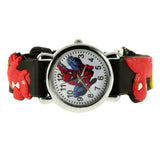 Children Boys Marvel Cartoon Kids Analog Quartz Wrist Watch Rubber