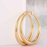 New Fashion Jewelry Casual Round Hoop Earrings