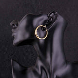 New Fashion Jewelry Casual Round Hoop Earrings