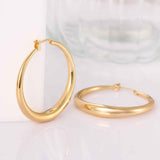 New Fashion Jewelry Casual Round Hoop Earrings