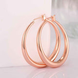 New Fashion Jewelry Casual Round Hoop Earrings