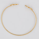 Leaves Gold & Silver Plated Fashion Open Bangle For women