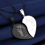 New Style Broken Heart Parts 2 Best Friend Necklaces & Pendants