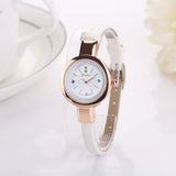 Luxury Brand Women Fashion Gold Watch Quartz Clock Girl Slim Band Dress Watches