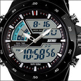 Waterproof Mens Sports Watches Silicone Sport Watch Shockproof Electronic Wristwatch