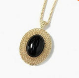 Jewelry Pierced Oval Necklace Long Paragraph Sweater Chain Necklace