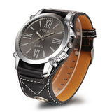 High Quality Brand PU Leather Watch Women Ladies Fashion Roman Numerals Watches