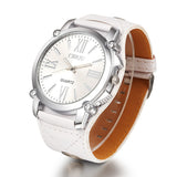 High Quality Brand PU Leather Watch Women Ladies Fashion Roman Numerals Watches