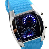 Digital LED Back light Military Wrist Watch Wristwatch Sports Meter Dial Watches For Men