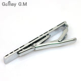 Fashion Man's Classic simple tie clip silver metal clips tie clip for men