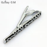 Fashion Man's Classic simple tie clip silver metal clips tie clip for men