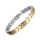 Healthy Magnetic Bracelets & Bangles Stainless Steel Jewelry