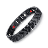 Healthy Magnetic Bracelets & Bangles Stainless Steel Jewelry