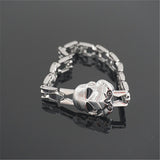 Movie Star Wars Silver Alloy Bracelet Storm trooper Mask Metal Bangle