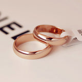 Italina 18K Rose Gold plated for women and men ring