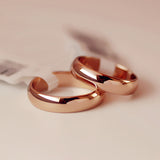 Italina 18K Rose Gold plated for women and men ring