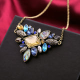 KISS ME Exquisite Rhinestone Pendant Necklace