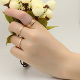 Fashion Female Tail Ring Finger Titanium Steel