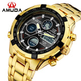 Luxury Brand Fashion Digital Casual Watch Men Silver Mens Quartz Watch Military Army Male Wrist Watches