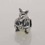 Silver Charm Hearts Panda Pixie European Charms Silver Beads For Snake Chain Bracelet