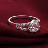 New Cute Wedding Stone Lady High Quality Crystal Ring