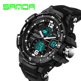 Fashion Watch Men G Style Waterproof LED Sports Military Watches Shock Men's Analog Quartz Digital Watch