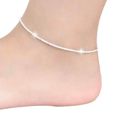 Hemp Rope Women Chain Ankle Bracelet Barefoot Beach Girls Anklets Foot Jewelry