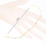 18k Gold Plated Crystal Friendship bracelets for women