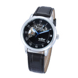 Mechanical Watch Men's Skeleton wristwatch Man watches Leather Luxury Fashion Casual Wrist Watch