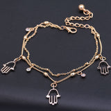 New ankle bracelet  foot jewelry heart simple anklets for women