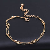 New ankle bracelet  foot jewelry heart simple anklets for women