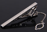 Simple Skinny Mens Suit Tie Clip Slim Glassy Necktie Clip Clasp Pin Accessories