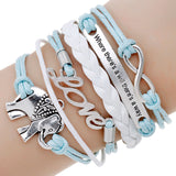 Multilayer Charm Anchor Unisex Paracord Bracelets