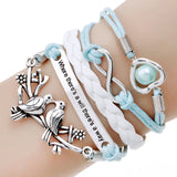 Multilayer Charm Anchor Unisex Paracord Bracelets