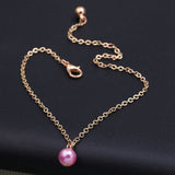 New ankle bracelet  foot jewelry heart simple anklets for women