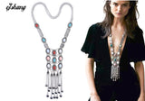 Collar ZA Necklaces & Pendants Vintage Crystal Maxi Choker