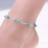 New ankle bracelet  foot jewelry heart simple anklets for women