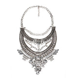 Collar ZA Necklaces & Pendants Vintage Crystal Maxi Choker