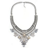 Collar ZA Necklaces & Pendants Vintage Crystal Maxi Choker