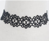 Newest  fashion Lace Tattoo choker necklace