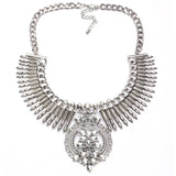 Collar ZA Necklaces & Pendants Vintage Crystal Maxi Choker