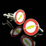 Superhero Cuff Link Superman Ironman Spiderman Starwars Captain Flash Green Lantern Batman