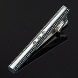 Stainless Steel Tie Clip Pin Clasp Toned Wedding Metal Tie Clips For Men